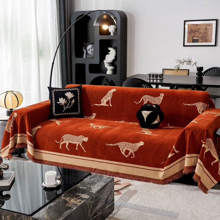 Safari Elegance Anti-Pilling Sofa Couch Cover