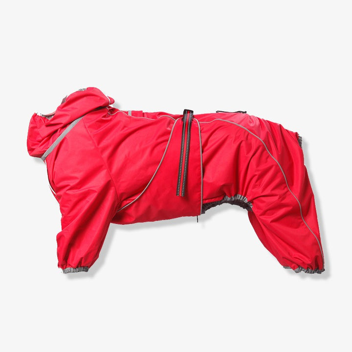 Large Waterproof Adjustable Dog Rain Coat