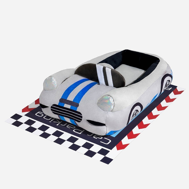 Classic Convertible Race Car Bolster Pet Bed