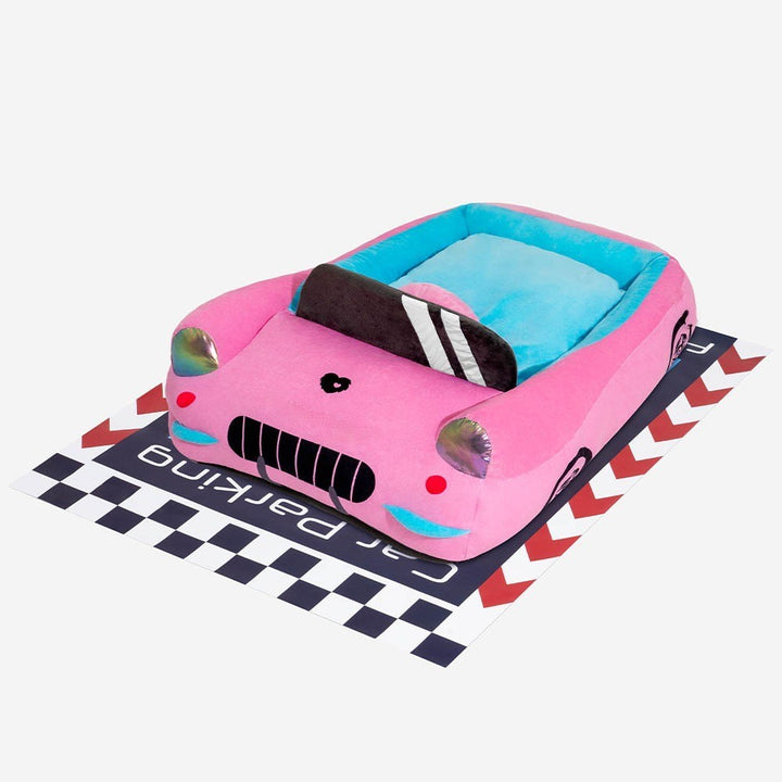 Classic Convertible Race Car Bolster Pet Bed