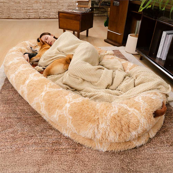 Super Large Donut Human & Dog Bed